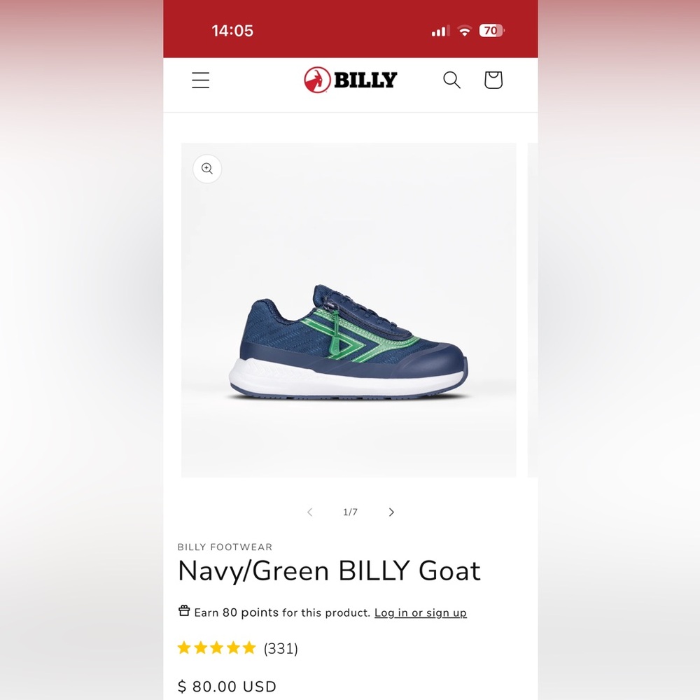 Billy GOAT shoes 12W - Boys
